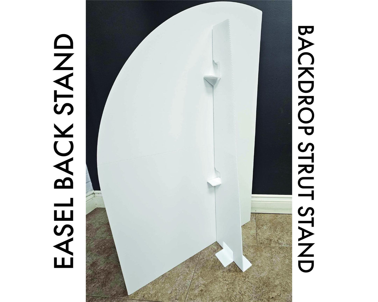 Backdrop Strut Stand | Cardboard Cutout Stand Large Board Backdrop Stands, Large Character easel back stands, Coroplast Foamboard easel back - EzCutoutz
