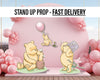 Classic Winnie the pooh babyshower, Classic bear, winnie the poohdecor, cutouts, lawn signs, yard sign, backdrop centerpieces, high res - EzCutoutz