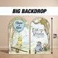 Classic Winnie the pooh Backdrop babyshower, display Classic bear, winnie the poohdecor, cutouts, lawn signs, yard sign, centerpieces - EzCutoutz