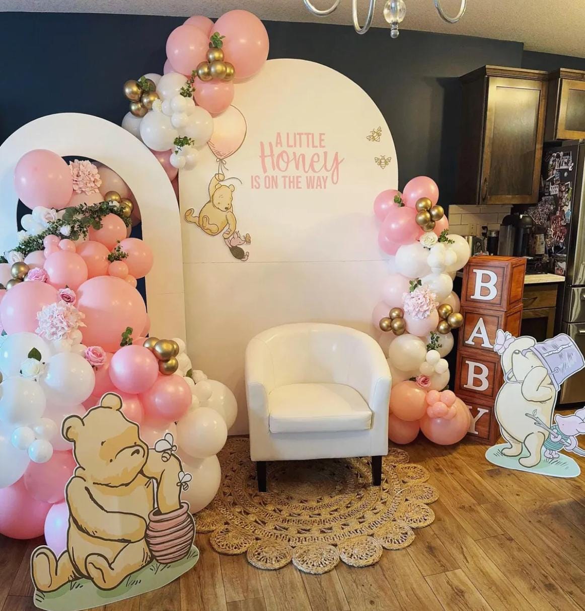 Classic Winnie the pooh babyshower, Classic bear, winnie the poohdecor, cutouts, lawn signs, yard sign, backdrop centerpieces, high res - EzCutoutz