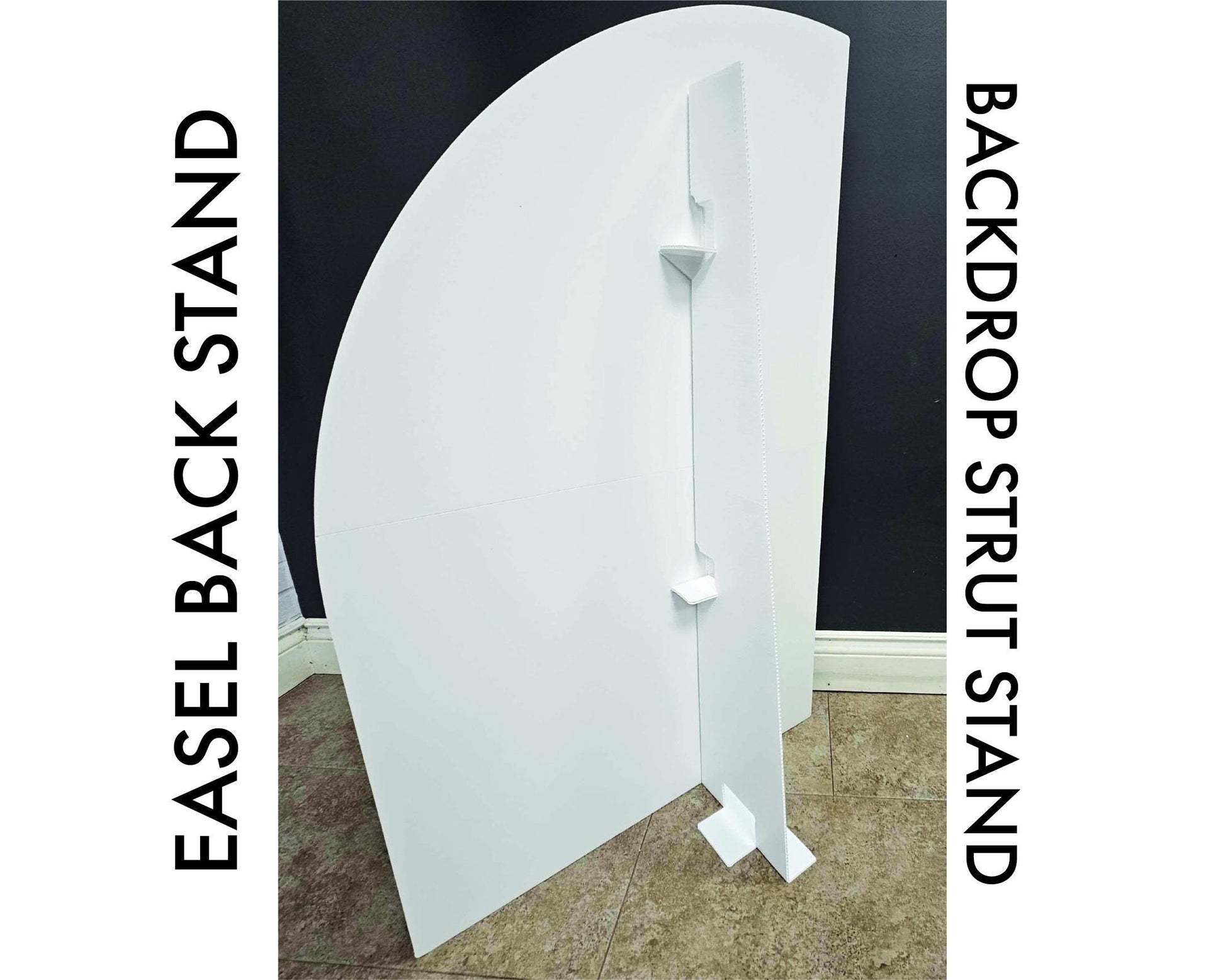 Backdrop Strut Stand | Cardboard Cutout Stand Large Board Backdrop Stands, Large Character easel back stands, Coroplast Foamboard easel back - EzCutoutz