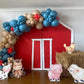Farm Animal Cutouts cute watercolor farm Cutouts centerpieces farm animal standee, farm themed Party Decor, table toppers baby shower - EzCutoutz