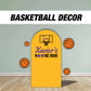 Rookie Year Backdrop Basketball themed Panel Backdrop with stands, First Year Draft NOT fabric. 4mm coroplast backdrop, First birthday - EzCutoutz