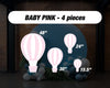 Hot Air Balloon cutouts decorations, coroplast cutout party props decorations backdrop cutouts signs table centerpiece Yard - EzCutoutz