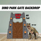 BIG Dinosaur Park Backdrop, Dinosaur Birthday cutouts , Dino Park Themed, T-Rex, Big dinosaur lawn signs yard sign, backdrop centerpieces - EzCutoutz