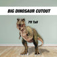 BIG Dinosaur Park Backdrop, Dinosaur Birthday cutouts , Dino Park Themed, T-Rex, Big dinosaur lawn signs yard sign, backdrop centerpieces - EzCutoutz