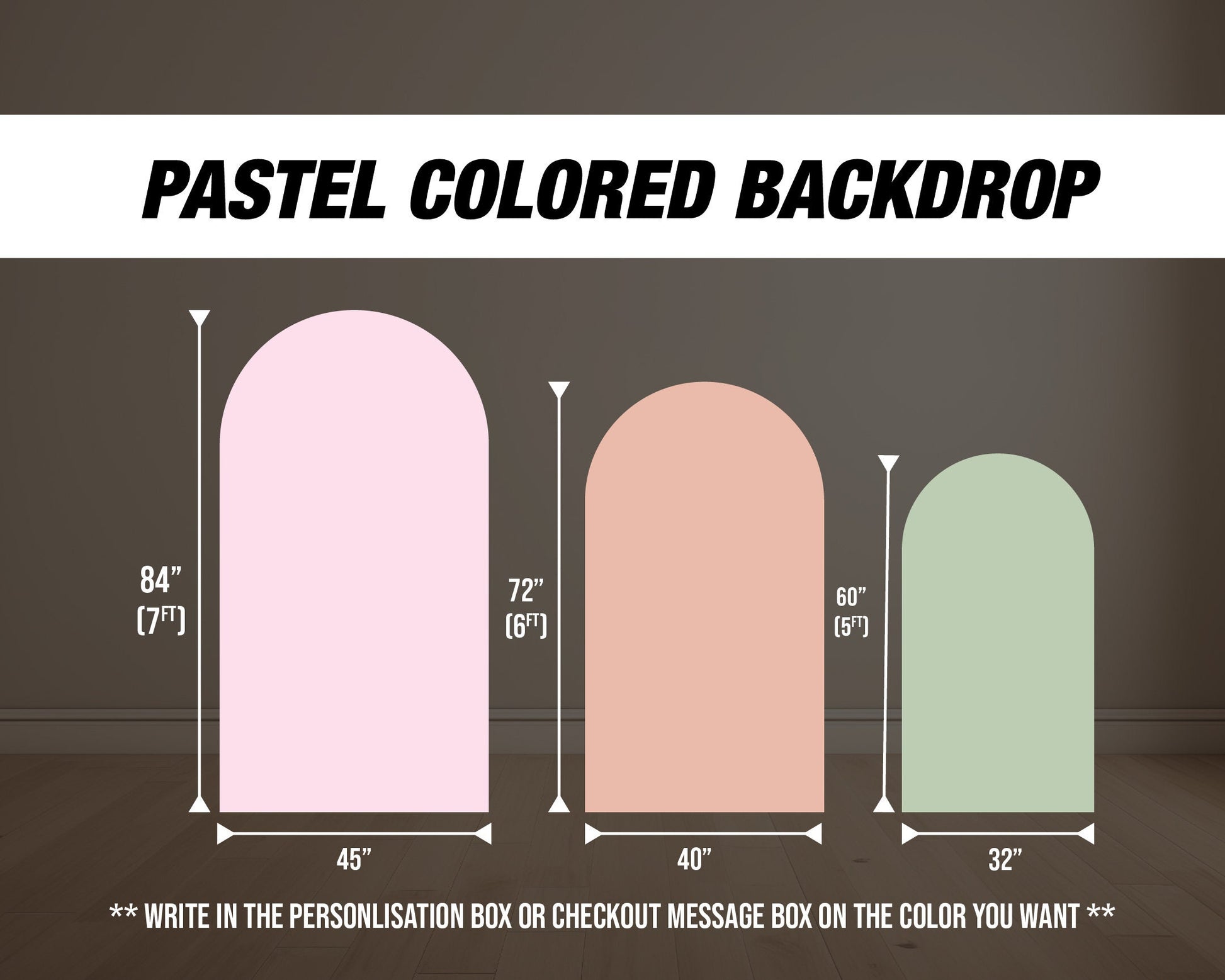 Blank Panel Backdrop Pastel Backdrops with stands, NOT fabric. 4mm coroplast backdrop - EzCutoutz
