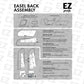 Blank Panel Backdrop Pastel Backdrops with stands, NOT fabric. 4mm coroplast backdrop - EzCutoutz
