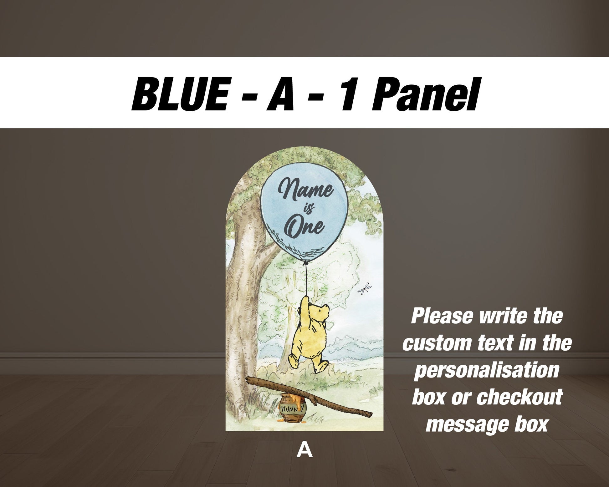 Classic Winnie the pooh Backdrop babyshower, display Classic bear, winnie the poohdecor, cutouts, lawn signs, yard sign, centerpieces - EzCutoutz