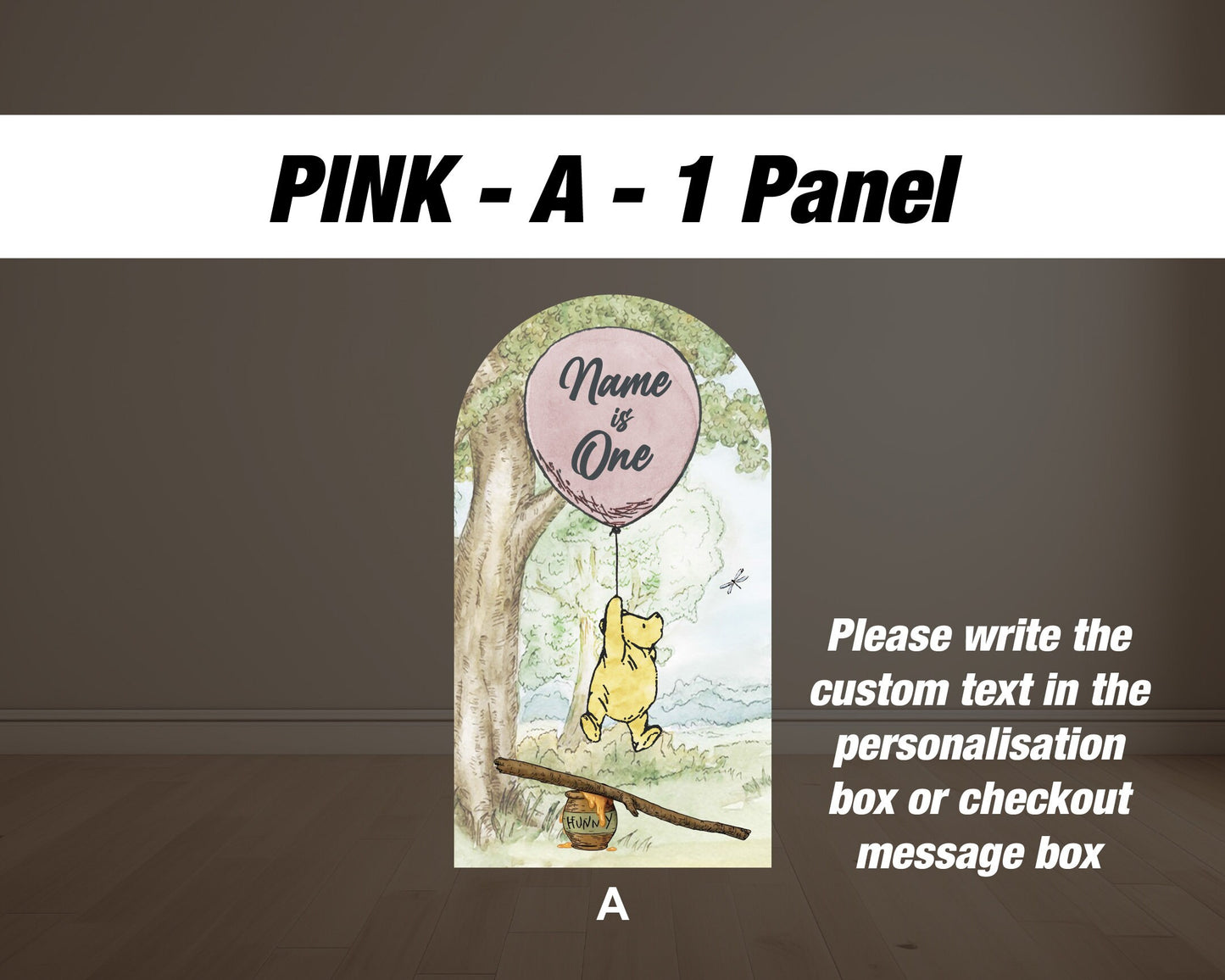 Classic Winnie the pooh Backdrop babyshower, display Classic bear, winnie the poohdecor, cutouts, lawn signs, yard sign, centerpieces - EzCutoutz