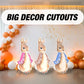 Rabbit Cutout Decoration, Rabbit baby shower decor, cutouts, lawn signs, yard sign, backdrop centerpieces, high res - EzCutoutz