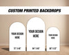 Custom Backdrop, babyshower backdrops, Pastel Backdrops with stands, NOT fabric. 4mm coroplast backdrop - EzCutoutz