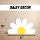 Daisy Large Cutouts groovy daisy Cutouts centerpieces daisy stands, groovy themed Party Decor, table toppers baby shower, birthday party - EzCutoutz