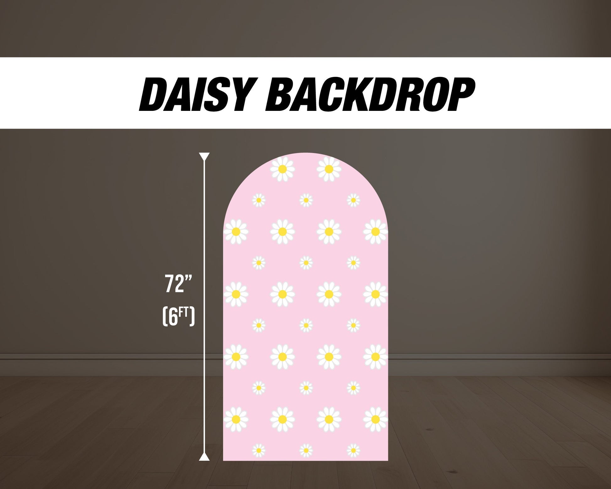 Daisy Large Cutouts groovy daisy Cutouts centerpieces daisy stands, groovy themed Party Decor, table toppers baby shower, birthday party - EzCutoutz