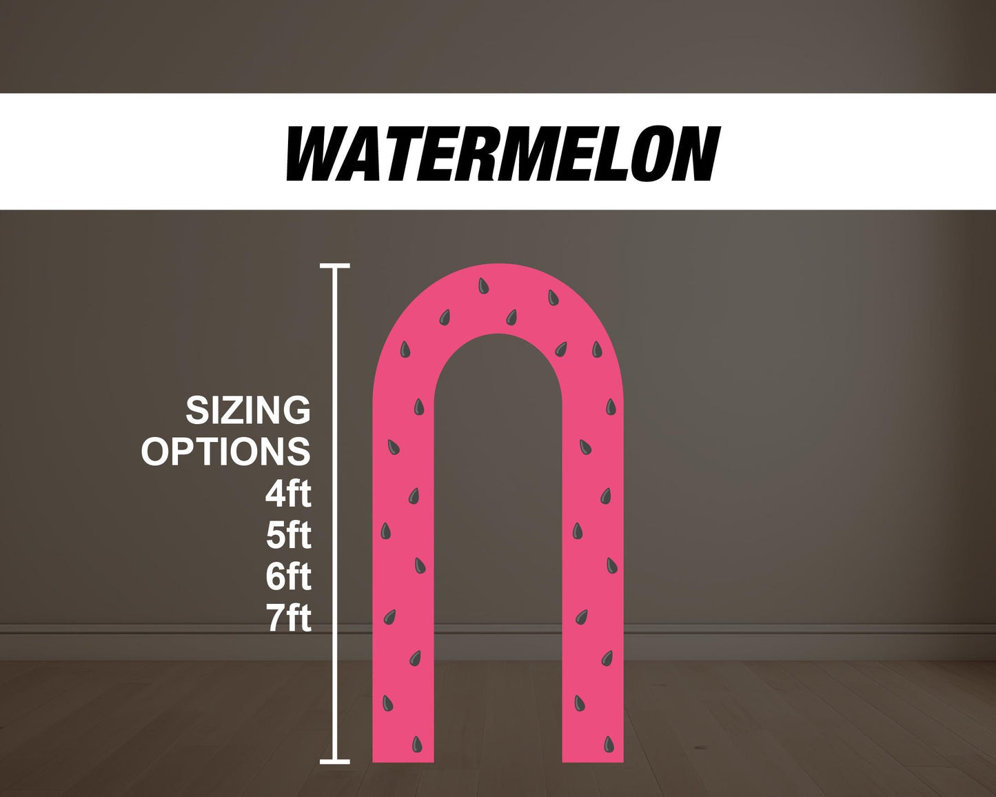 Watermelon backdrop with stands. Pineapple Backdrop, Frutti Tutti, Fruit Arch, event decoration Party Decor Rigid board, NOT FABRIC - EzCutoutz