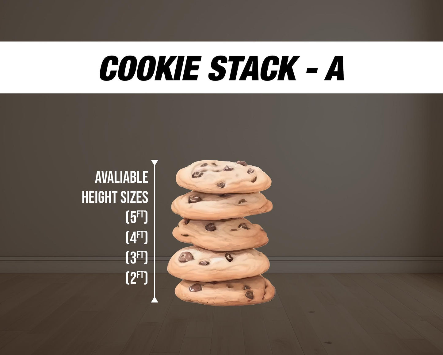 One Sweet Cookie Backdrop props decorations, decor, milk and cookies yard sign, lawn sign, centerpieces, stands, NOT fabric. 4mm coroplast - EzCutoutz