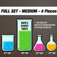 Science Lab party backdrop Props Mad Scientist Party decorations STEM party flask beaker props Panel Backdrop with stands cutout NOT fabric. - EzCutoutz