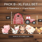 Farm Animal Cutouts cute watercolor farm Cutouts centerpieces farm animal standee, farm themed Party Decor, table toppers baby shower - EzCutoutz