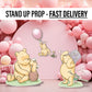 Classic Winnie the pooh babyshower, Classic bear, winnie the poohdecor, cutouts, lawn signs, yard sign, backdrop centerpieces, high res - EzCutoutz