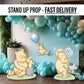 Classic Winnie the pooh babyshower, Classic bear, winnie the poohdecor, cutouts, lawn signs, yard sign, backdrop centerpieces, high res - EzCutoutz