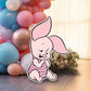 Baby classic bear set babyshower, Classic bear cutouts, lawn signs, yard sign, backdrop centerpieces, high res - EzCutoutz