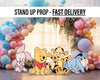 Baby winnie the pooh set babyshower, Classic bear, winnie the pooh decor, cutouts, lawn signs, yard sign, backdrop centerpieces, high res - EzCutoutz