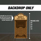 Rodeo Backdrop with stands. First Rodeo, Cowboy Cowgirl birthday party, rodeo themed event decoration Lightweight Portable Board not fabric. - EzCutoutz