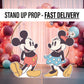 Sketch Mouse Cutout babyshower, Stand Up Prop standee, lawn signs, yard sign, backdrop centerpieces, high res - EzCutoutz