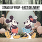 Sketch Mouse Cutout babyshower, Stand Up Prop standee, lawn signs, yard sign, backdrop centerpieces, high res - EzCutoutz