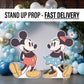 Sketch Mouse Cutout babyshower, Stand Up Prop standee, lawn signs, yard sign, backdrop centerpieces, high res - EzCutoutz
