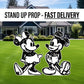 Sketch Mouse Cutout babyshower Sketch Stand Up Prop standee, lawn signs, yard sign, backdrop centerpieces, high res - EzCutoutz
