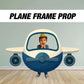 Plane Cutout Photo prop, Aircraft Decor, Jet plane, selfie frame Birthday party decor, cutouts, lawn signs, yard sign - EzCutoutz