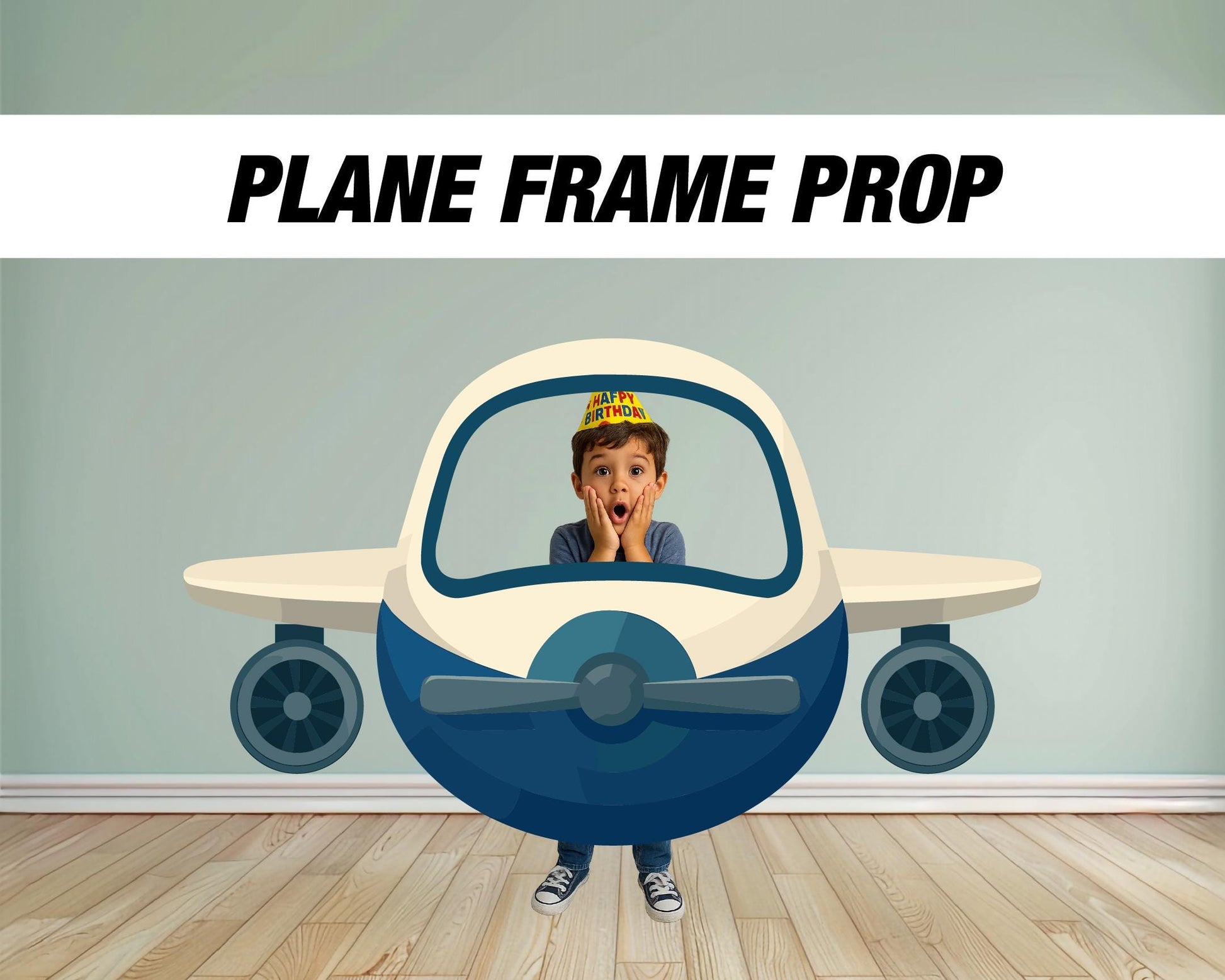 Plane Cutout Photo prop, Aircraft Decor, Jet plane, selfie frame Birthday party decor, cutouts, lawn signs, yard sign - EzCutoutz