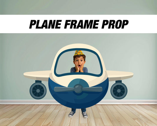 Plane Cutout Photo prop, Aircraft Decor, Jet plane, selfie frame Birthday party decor, cutouts, lawn signs, yard sign - EzCutoutz