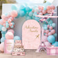 Travel Adventure Theme backdrop Birthday watercolor  airplane cutout decorations baby shower hot air balloon, backdrop, Rigid Boards - EzCutoutz
