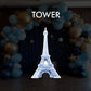 Travel Adventure Theme backdrop Birthday watercolor  airplane cutout decorations baby shower hot air balloon, backdrop, Rigid Boards - EzCutoutz