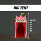 Circus Theme backdrop circus Birthday watercolor cutouts decorations baby shower, circus tent, ticket booth backdrop Rigid Boards NOT FABRIC - EzCutoutz