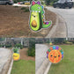 Hey bear cutouts, cute fruit and veggies decor, sensory centerpieces heybear stand up props standee, table toppers lawn signs yard art - EzCutoutz