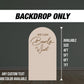 Teddy Bear Bearly Wait Backdrop - Big Bear Cutout for Baby Showers - EzCutoutz