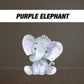 Elephant babyshower decor, baby elephant cutouts, lawn signs, yard sign, backdrop centerpieces, high res - EzCutoutz