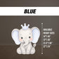 Elephant babyshower decor, baby elephant cutouts, lawn signs, yard sign, backdrop centerpieces, high res - EzCutoutz