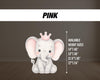 Elephant babyshower decor, baby elephant cutouts, lawn signs, yard sign, backdrop centerpieces, high res - EzCutoutz