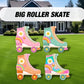 Big Roller Skates, groovy rollerskates themed retro, centerpieces, cutouts decoration, high resolution - EzCutoutz