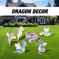 Dragon cutouts yard sign lawn sign, a little dragon themed baby shower backdrop, cute watercolor dragons centerpieces standee birthday party - EzCutoutz