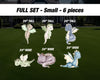 Dragon cutouts yard sign lawn sign, a little dragon themed baby shower backdrop, cute watercolor dragons centerpieces standee birthday party - EzCutoutz