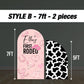 First Rodeo Backdrop with stands. Pink Rodeo, Cowgirl birthday party, rodeo themed event decoration Party Decor Rigid not fabric - EzCutoutz