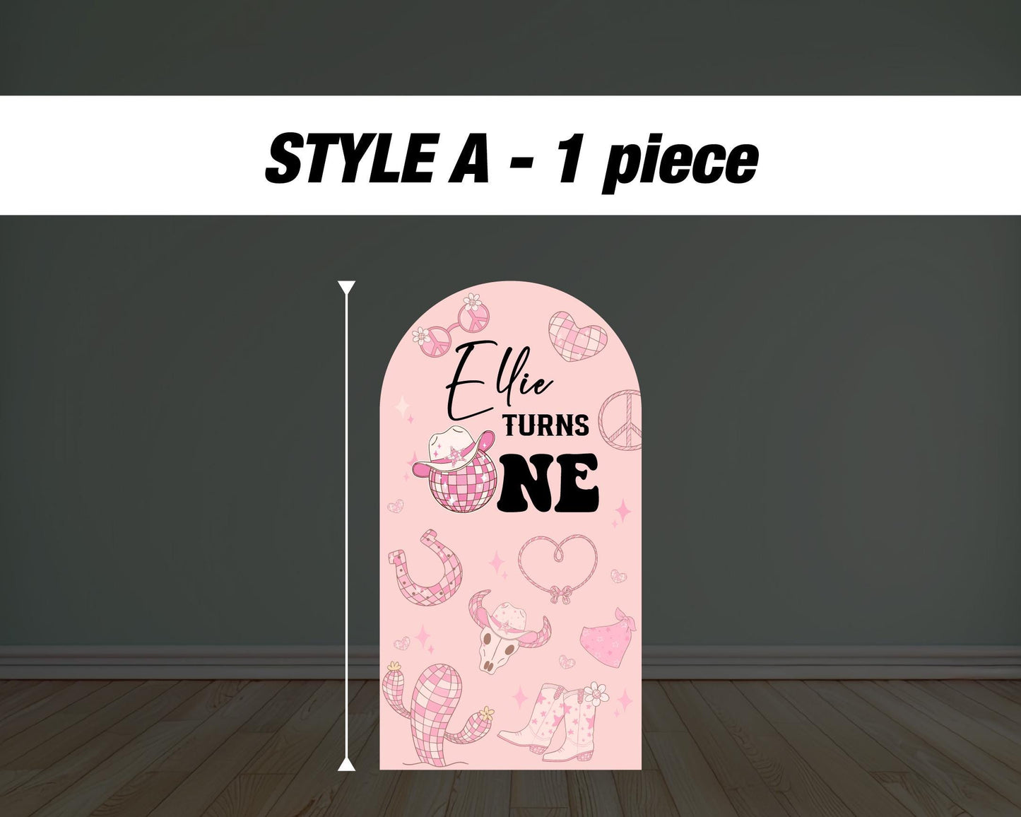 First Rodeo Backdrop with stands. Pink Rodeo, Cowgirl birthday party, rodeo themed event decoration Party Decor Rigid not fabric - EzCutoutz