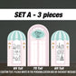 Patisserie Backdrop cafe party, paris french bakery, Prop standee, babyshower, bridal shower, storefront, rigid board, not fabric. high res - EzCutoutz