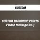 BIG Train backdrop two two themed birthday decorations, train cutouts, railroad crossing chuga chu chu Panel Backdrop with stands NOT fabric - EzCutoutz