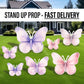 Butterfly Cutouts cute watercolor butterfly Cutouts birthday party centerpieces butterfly themed Party Decor, table toppers baby shower - EzCutoutz